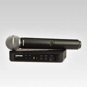 Microfono Inalambrico SHURE BLX24/SM58
