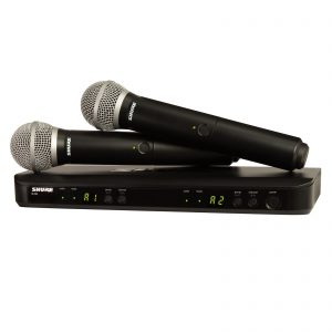 Microfono Inalambrico SHURE BLX288/PG58