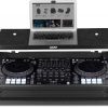 U91055BL - UDG ULTIMATE FLIGHT CASE PIONEER DDJ-1000 BLACK PLUS (LAPTOP SHELF + WHEELS)