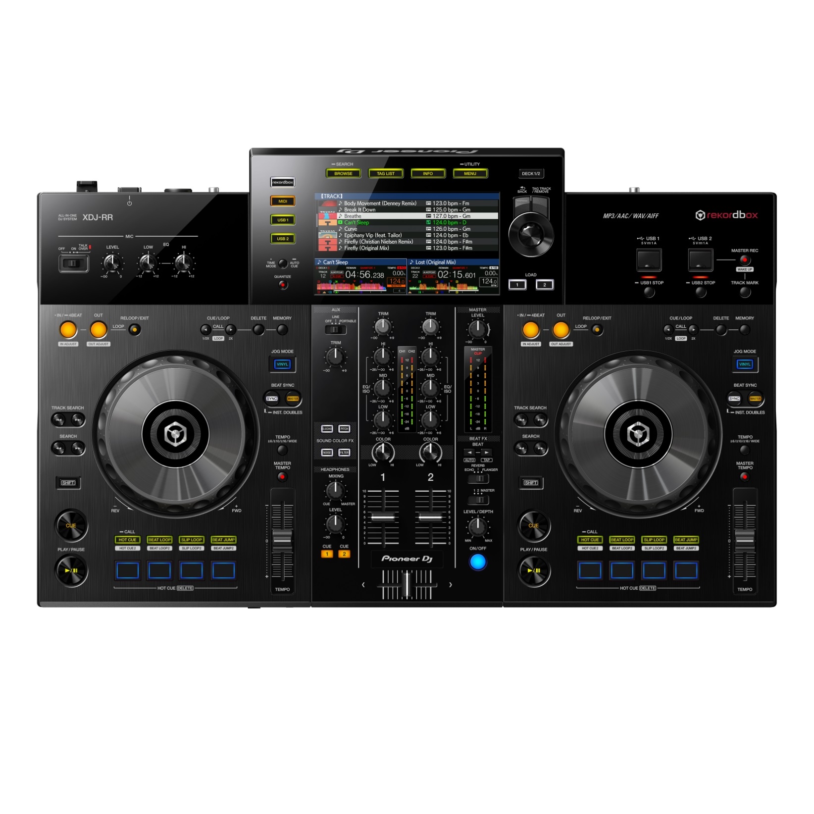 Sistema DJ Todo-en-Uno PIONEER DJ XDJ-RR