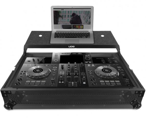 U91065BL - ULTIMATE FLIGHT CASE PIONEER XDJ-RR BLACK PLUS (LAPTOP SHELF)