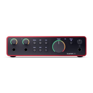 Tarjeta Sonido USB FOCUSRITE SCARLETT 2i2 4rd Gen