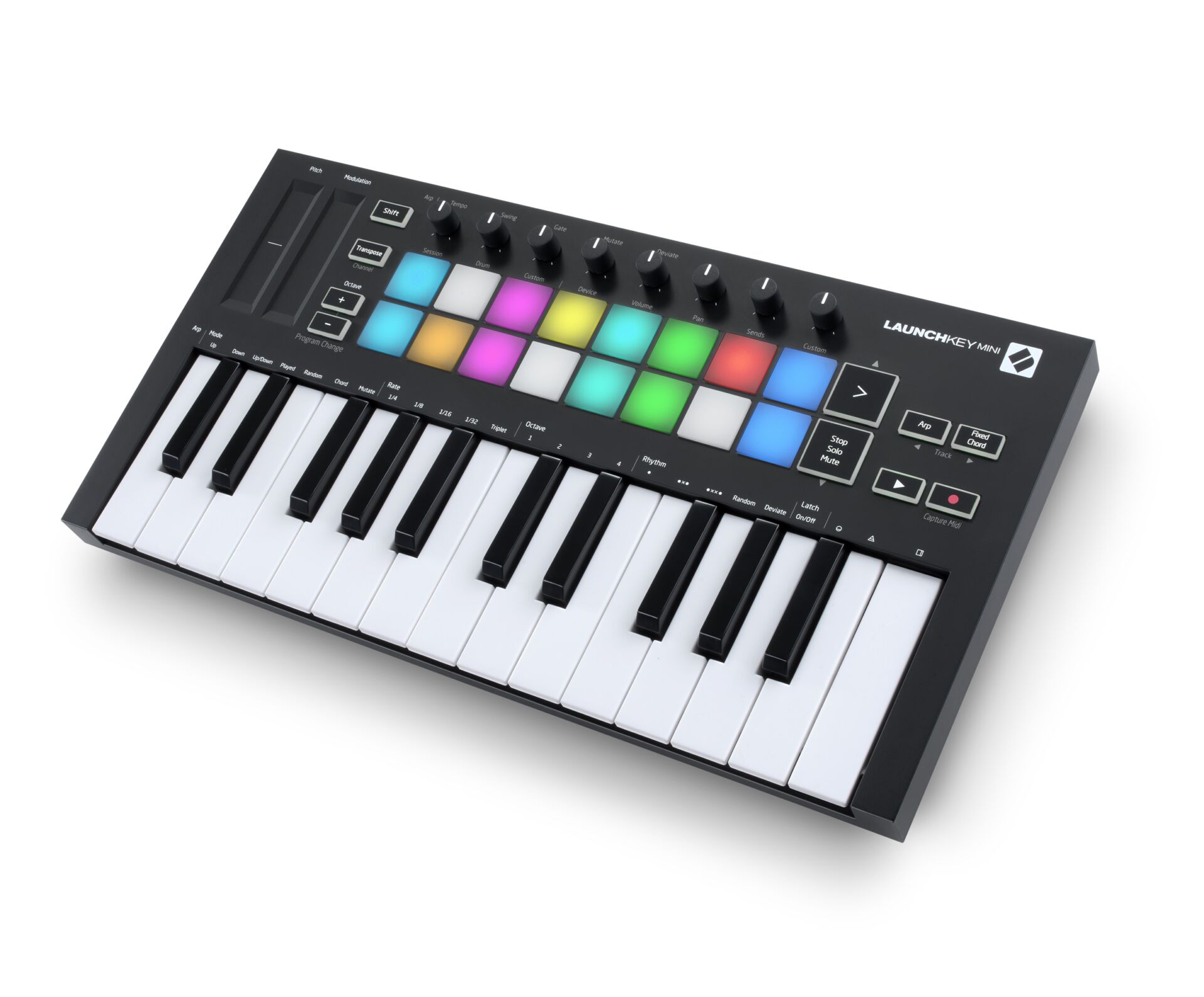 launchkey mini (1) audioibiza teclado midi novation launchkey mini mk3 1