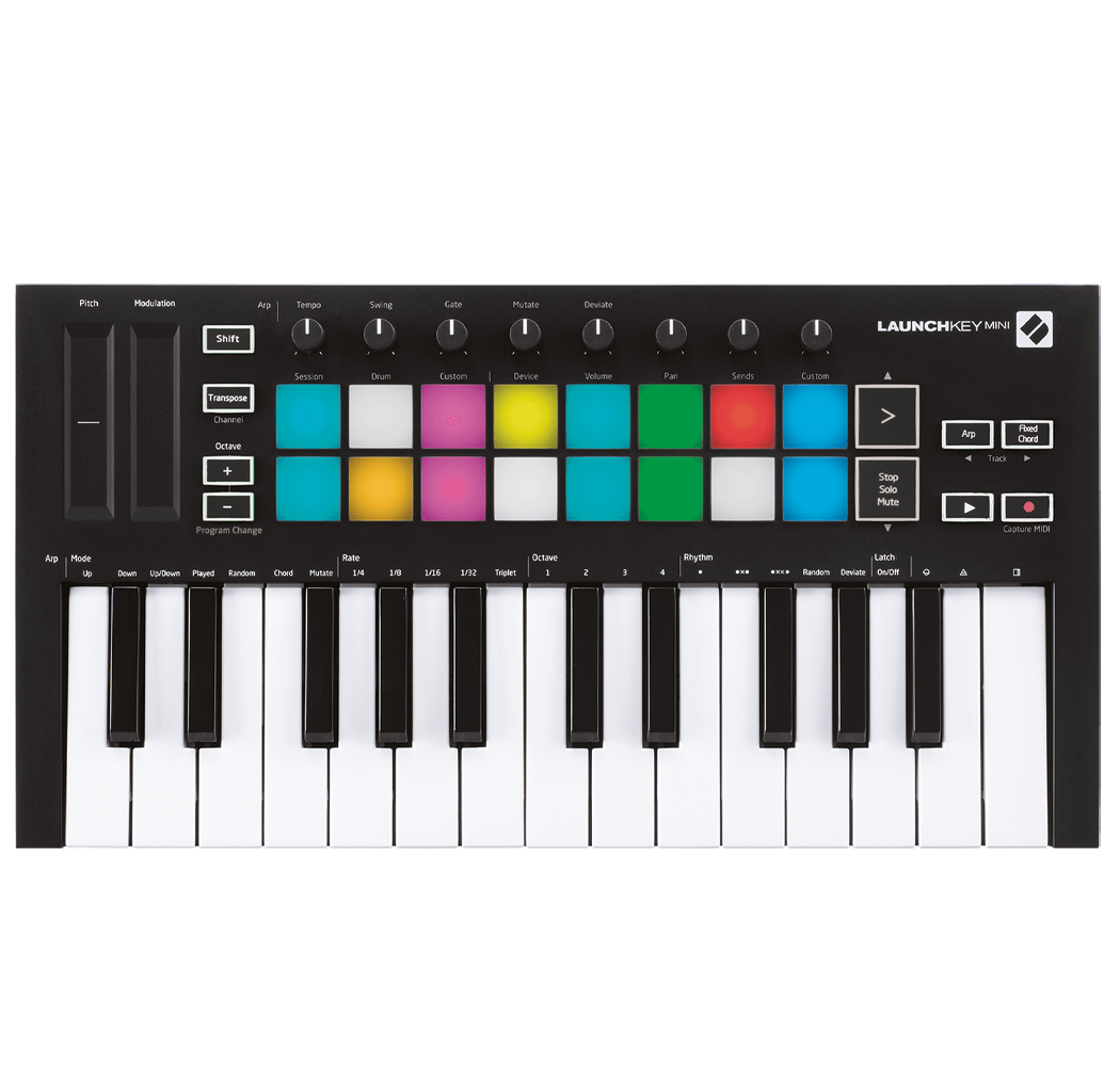 Teclado midi NOVATION LAUNCHKEY MINI MK3