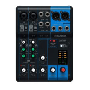 Mesa de mezclas YAMAHA MG06