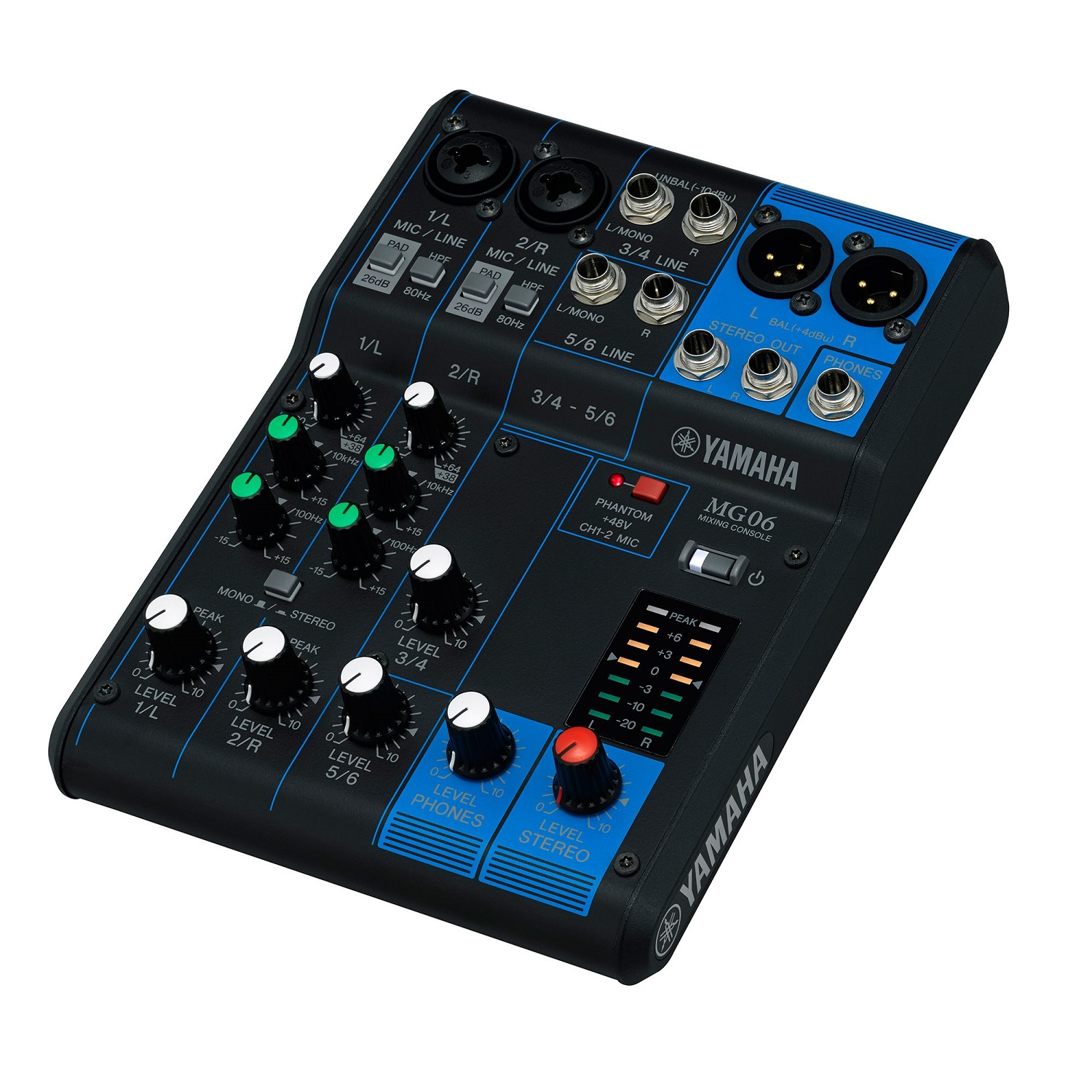 AUDIOIBIZA-MESA-DE-MEZCLAS-YAMAHA-MG06-4 AUDIOIBIZA MESA DE MEZCLAS YAMAHA MG06 4