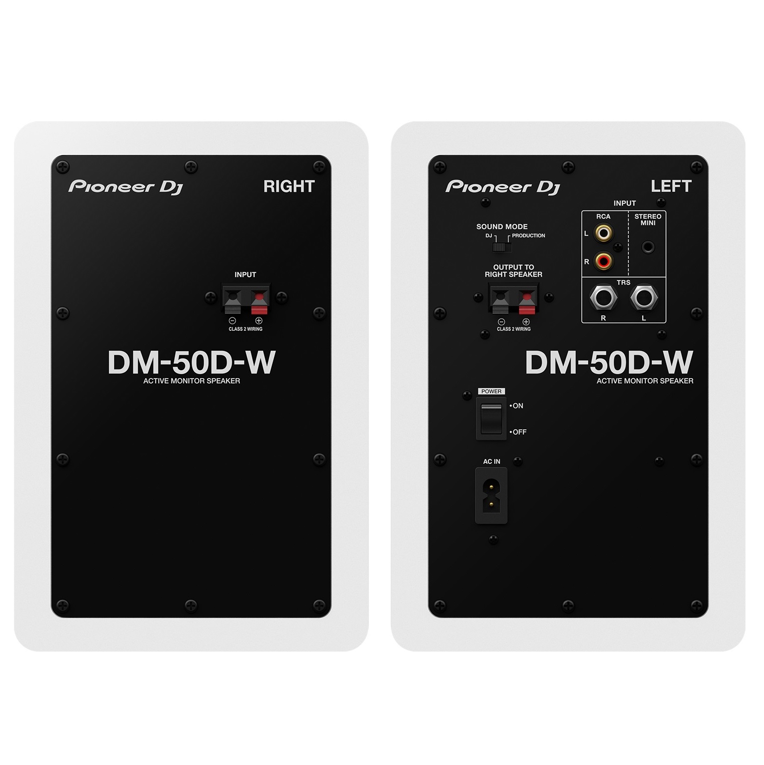 AUDIOIBIZA MONITOR ESTUDIO PIONEER DJ DM-50D-W (1) AUDIOIBIZA MONITOR ESTUDIO PIONEER DJ DM 50D W 1 1
