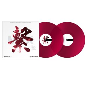Vinilo Timecode PIONEER DJ RB-VD2-CR rojo (pareja)